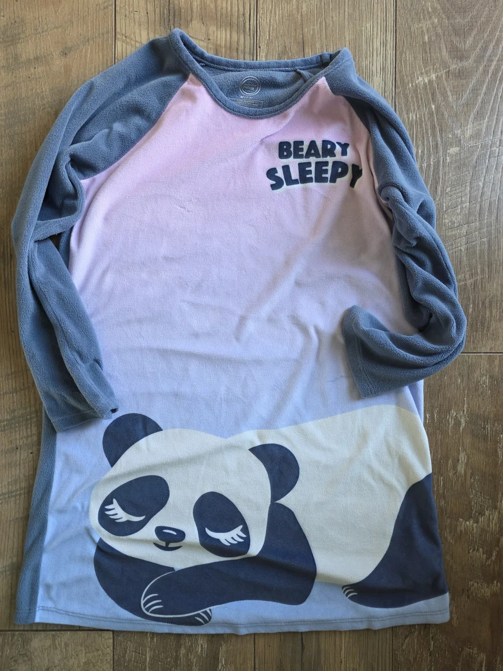 wonder nation Pink and Gray Panda 